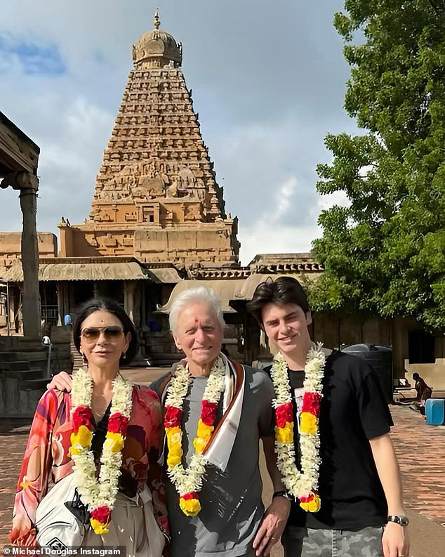 However, Dylan and Carys have also enjoyed some bucket list trips abroad over the years including to India (pictured), Patagonia, Africa and Cambodia, among others