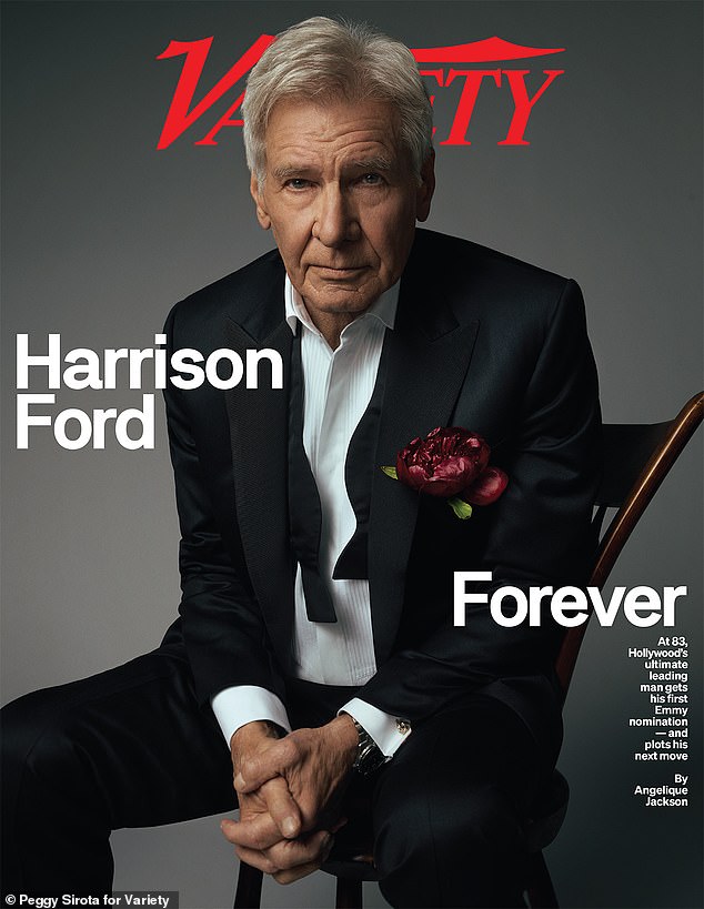 Asked if he'll ever retire, Harrison told Variety: 'No. That's one of the things I thought was attractive about the job of an actor, was that they need old people, too, to play old people's parts'