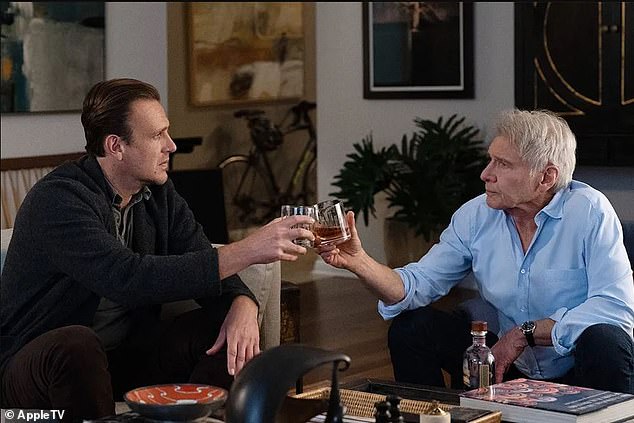 Ford seen with Jason Segel on their hit series Shrinking