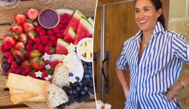 Meghan Markle celebrates Fourth of July with berry board