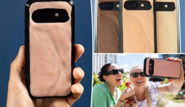 Weird silicone phone case feels like human skin — and it can even get sunburned