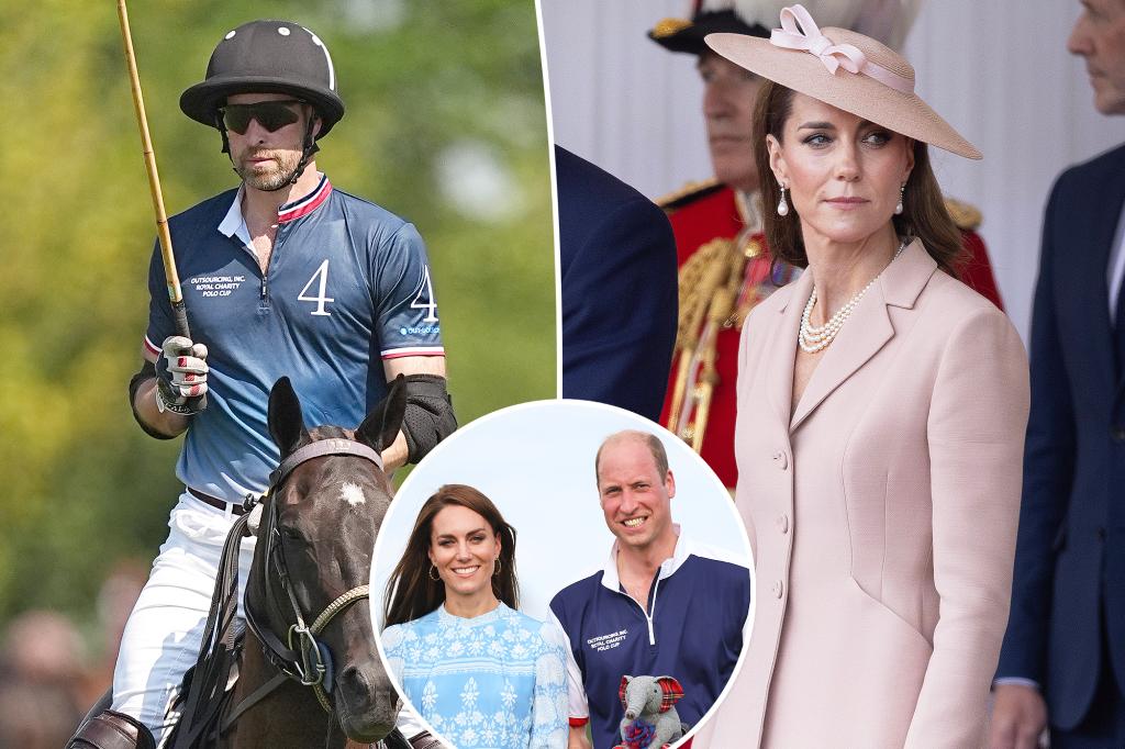 Kate Middleton skips Prince William's annual polo match