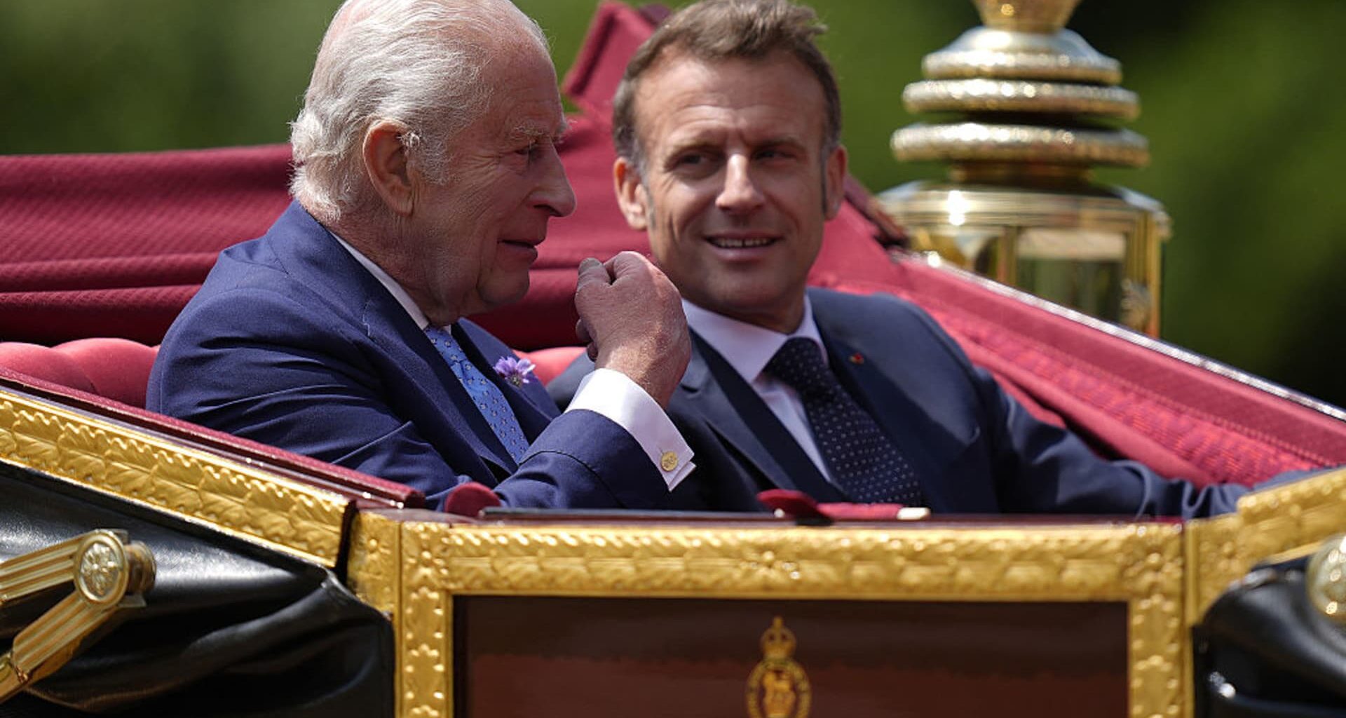 Macron's state visit to the UK overshadowed by Trump's tariff threat