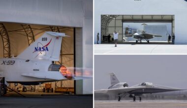NASA's supersonic X-59 jet that could slash NYC-London flight time in half taxis closer to take off