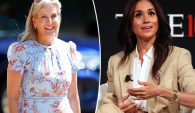 Sophie, Duchess of Edinburgh, 'relieved' she doesn't have to curtsy to Meghan Markle