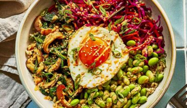 10+ High-Protein Summer Grain Bowl Recipes