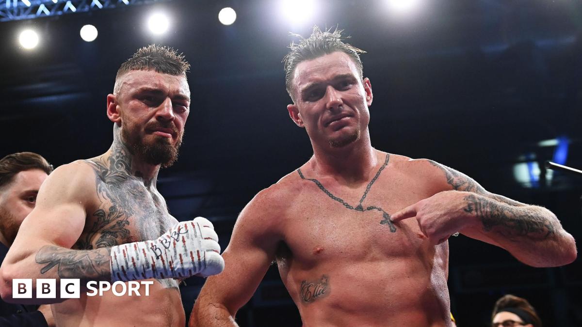 Lewis Crocker and Paddy Donovan