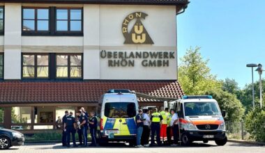 One killed and two injured in stabbing attack at company in southern Germany