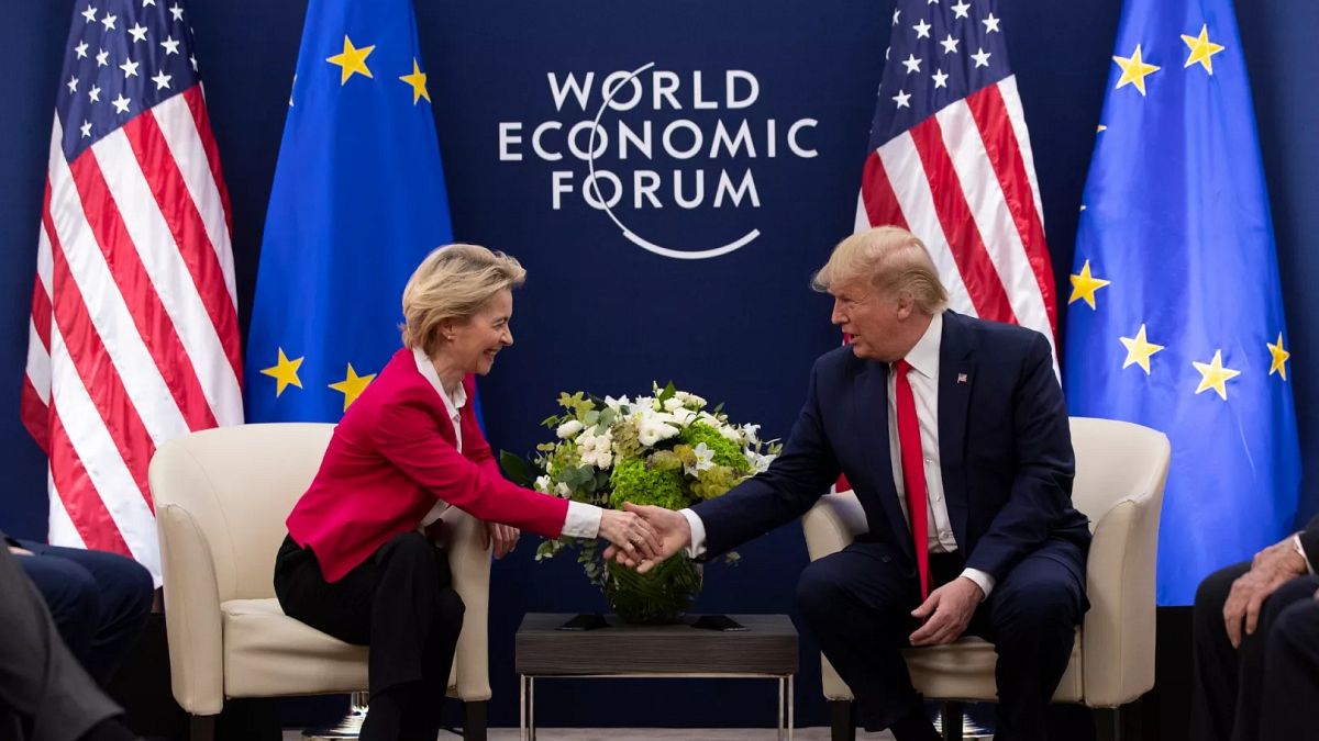 Ursula von der Leyen to meet Donald Trump in Scotland on Sunday to discuss trade