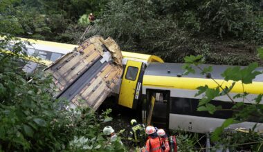 German regional train derails, killing at least three people