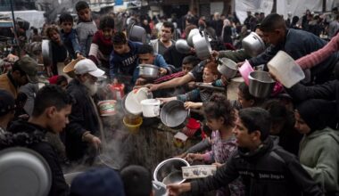 France, Germany and UK press Israel over Gaza aid to end 'humanitarian catastrophe'