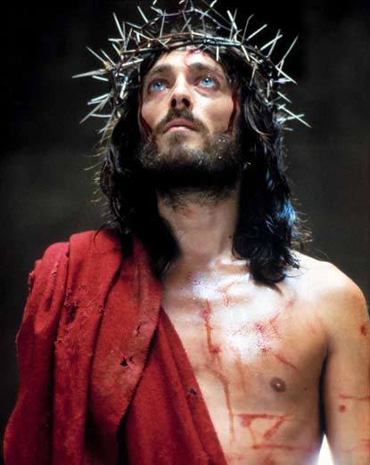 Robert Powell in Franco Zeffirelli's Jesus of Nazareth