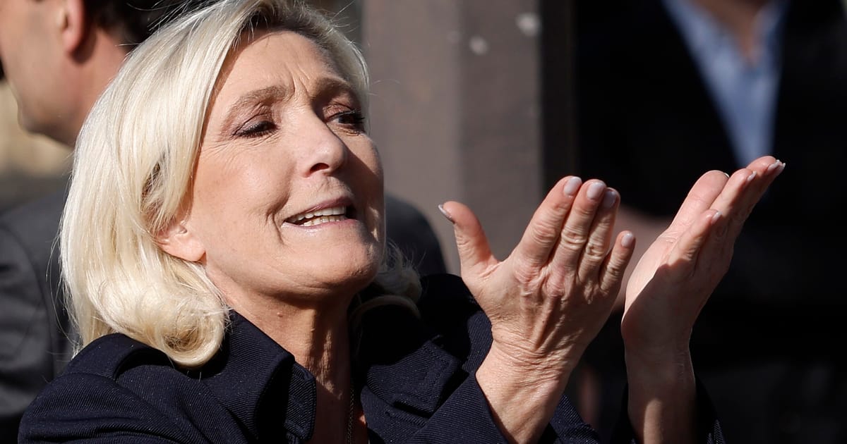 ECHR rejects Le Pen’s emergency request to overturn French election ban – POLITICO
