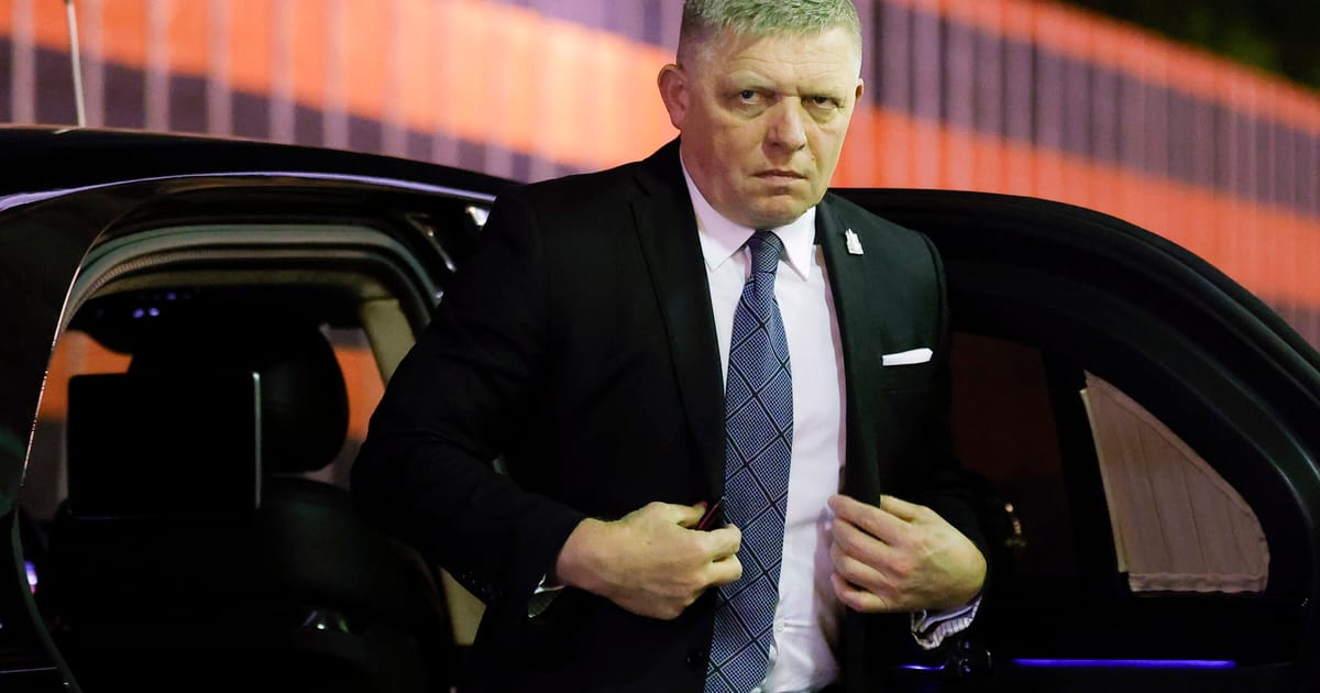 Slovakia’s Fico eyes deal Tuesday on EU’s Russian gas ban and sanctions package – POLITICO