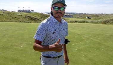 How fan favourite is impressing NI public on and off the course at Royal Portrush - Belfast Telegraph