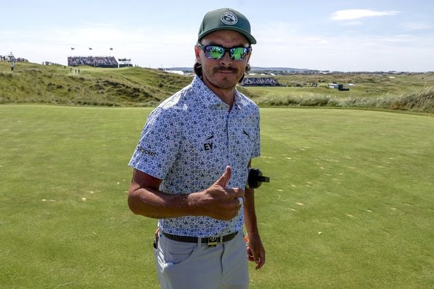 How fan favourite is impressing NI public on and off the course at Royal Portrush - Belfast Telegraph