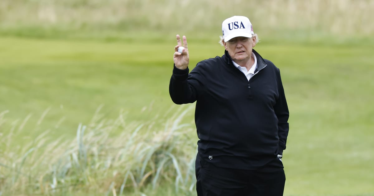 Trump says US will ‘look at’ blanket 10 percent tariff on UK goods – POLITICO