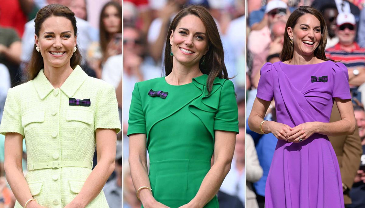 Kate Middleton serves up style at Wimbledon in emotional tribute