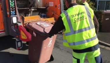 St Helens has one of the lowest recycling rejection rates
