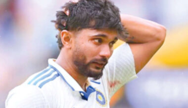 Nitish Reddy ruled out of England tour