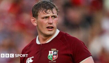 Jac Morgan looks quizzical as a Lions game unfolds