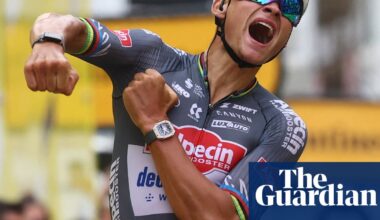 Tour de France 2025: Van der Poel denies Pogacar in sprint finish and takes yellow jersey | Tour de France 2025