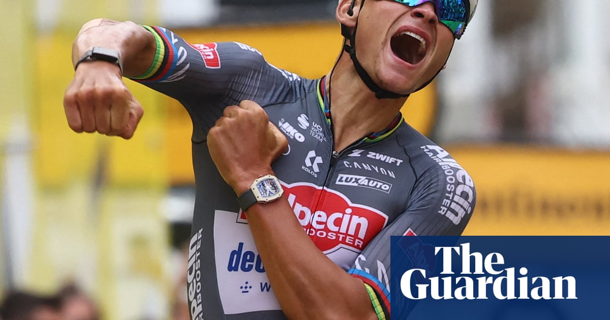 Tour de France 2025: Van der Poel denies Pogacar in sprint finish and takes yellow jersey | Tour de France 2025