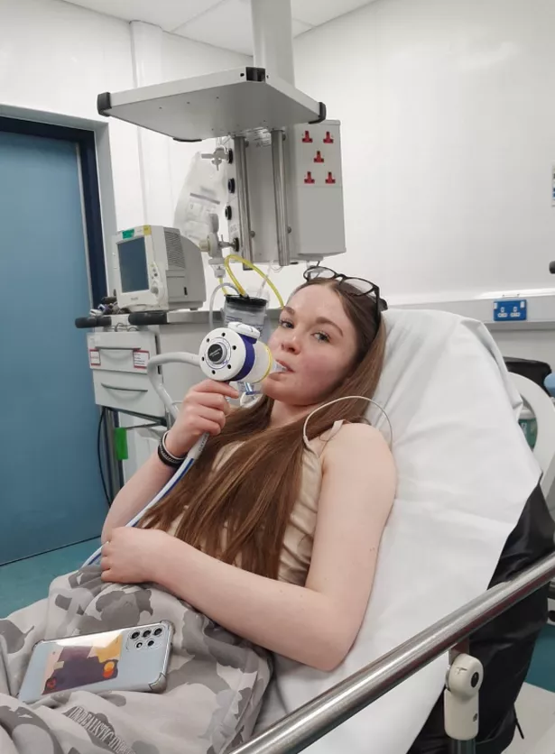 It has been a challenging three years for the teenager – but she is refusing to give in