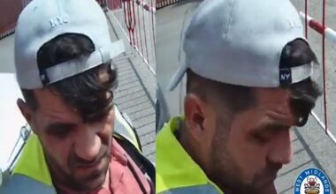 The man police want to speak to after a robbery at an industrial premises in Smethwick