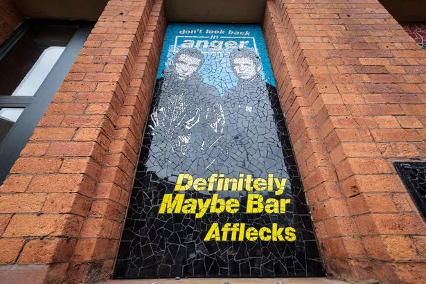 The new Oasis mosaic at Affleck’s