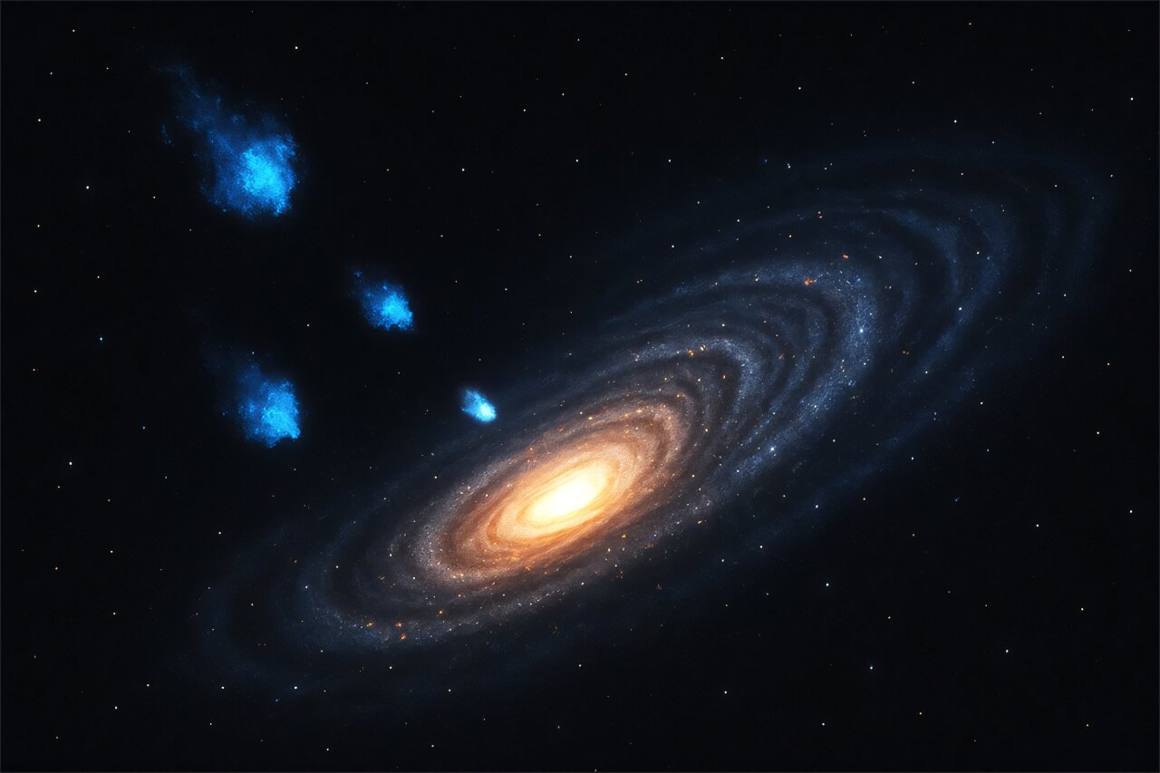 High-velocity molecular clouds in M83 provide new insight into how galaxies evolve