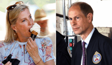 Duchess of Edinburgh steps out without her wedding ring as Prince Edward leaves UK