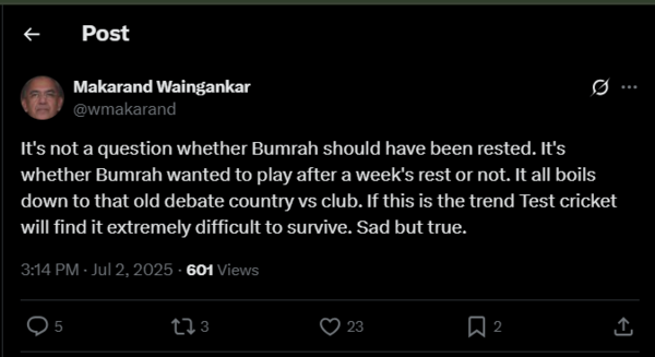 Jasprit Bumrah