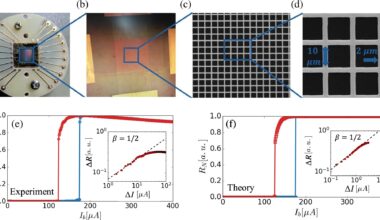Superconducting networks show how tiny changes trigger system collapse