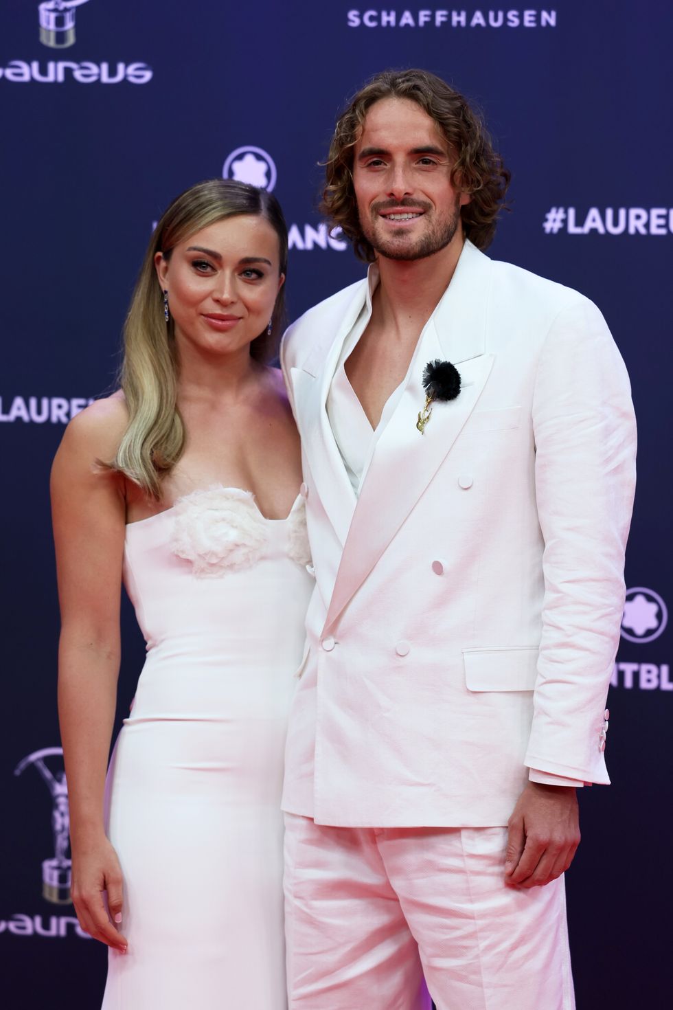 Stefanos Tsitsipas and Paula Badosa