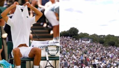 BBC branded 'a shambles' over Wimbledon coverage during Novak Djokovic and Dan Evans match