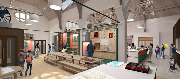 CGI of how the inside of Touchstones could look once work is complete