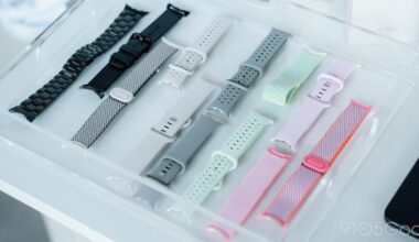 Google Pixel Watch 4 case colors and new band options leak