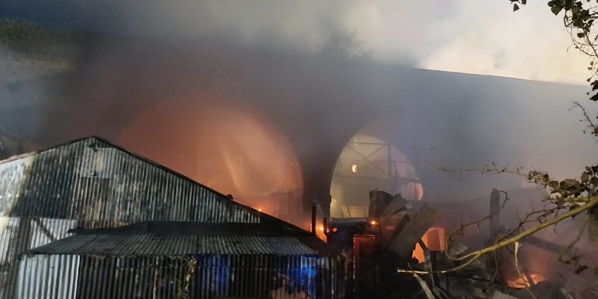 Huge blaze erupts at London Tube station in South Harrow as commuters face early morning travel chaos