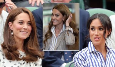 Princess Kate stepped out in designer item once worn by Meghan Markle
