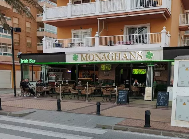 The pair were fatally shot at Monaghans bar