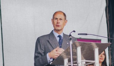 The Duke of Edinburgh Gold Award recipients welcomed to Holyrood Palace
