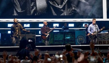 Oasis sparks outrage after opening reunion tour with song linked to Gary Glitter: ‘Cancel them!’