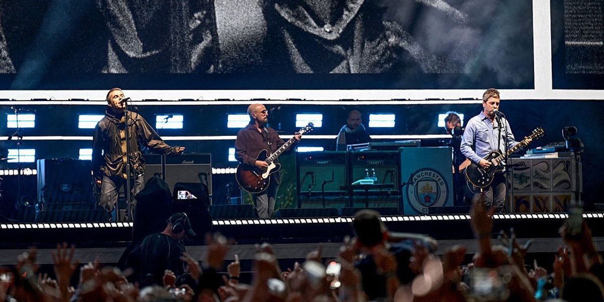 Oasis sparks outrage after opening reunion tour with song linked to Gary Glitter: ‘Cancel them!’