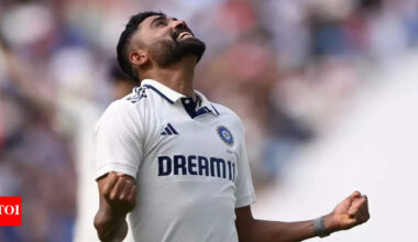 'Pehle maar raha hai, phir … ': Rishabh Pant's witty jibe at Mohammed Siraj after bouncer hits Shoaib Bashir – WATCH | Cricket News