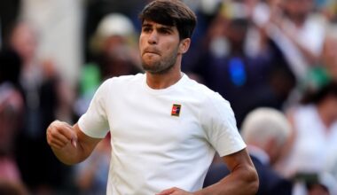 Carlos Alcaraz implements Novak Djokovic ban as tennis star targets third straight Wimbledon title