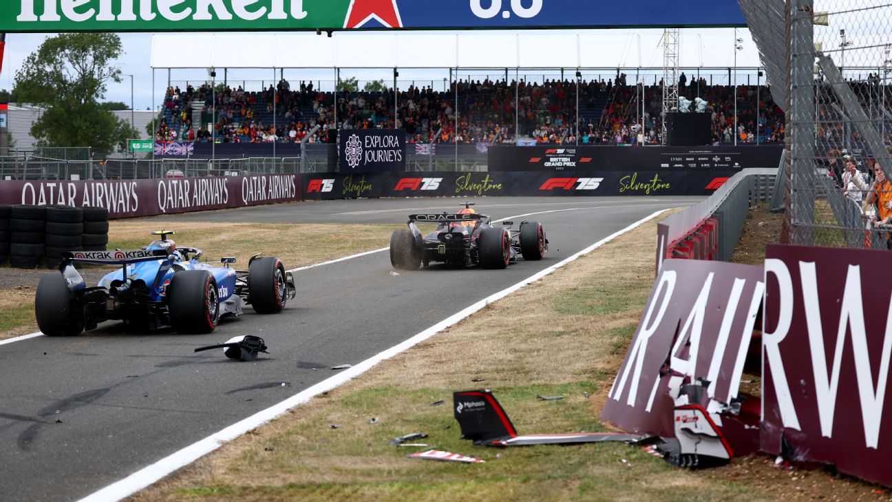 British GP: Haas' Oliver Bearman handed 10-place grid drop for red flag crash
