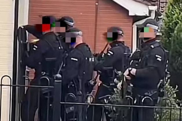 PSNI arrest man on suspicion of assault and possession of knife after ‘prolonged negotiation’