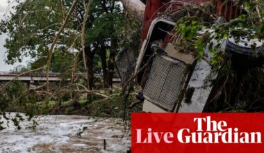 Texas floods: search continues with dozens dead and missing | Texas Floods 2025