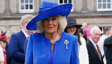 Hidden meaning behind Queen Camilla’s brooch as she joined King Charles in Scotland
